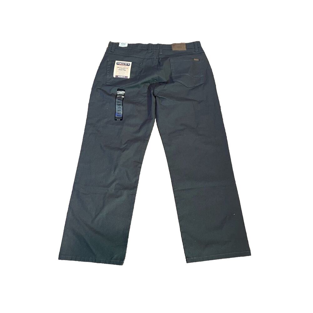 Smiths Workwear Stretch 5 Pocket Canvas Pants Mens 38 X 30 Brown NEW